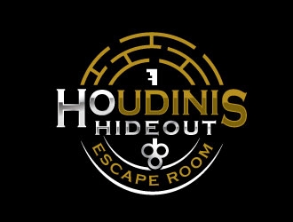 Houdinis Hideout logo design by Conception