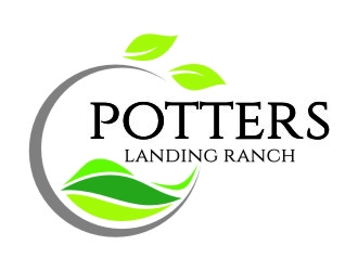 Potters Landing Ranch logo design by jetzu