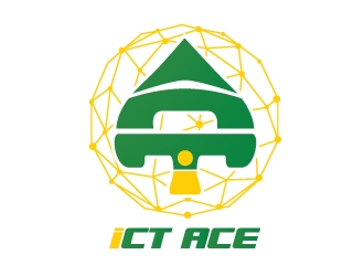 ICT Ace logo design by d1ckhauz