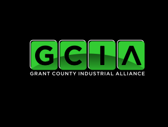 Grant County Industrial Alliance  (GCIA) logo design by Mahrein