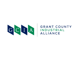 Grant County Industrial Alliance  (GCIA) logo design by pencilhand