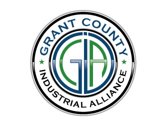 Grant County Industrial Alliance  (GCIA) logo design by Conception