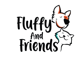 Fluffy and Friends logo design by logoguy