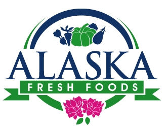 Alaska Fresh Foods logo design by PMG