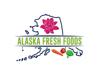 Alaska Fresh Foods logo design by nona