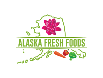 Alaska Fresh Foods logo design by nona