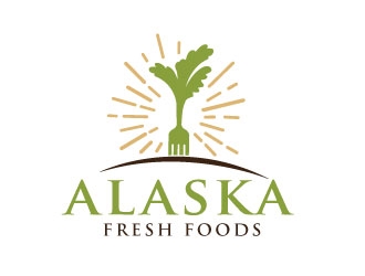 Alaska Fresh Foods logo design by Conception
