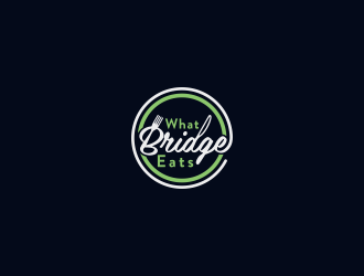 What Bridge Eats logo design by puthreeone