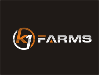 K1 Farms logo design by bunda_shaquilla
