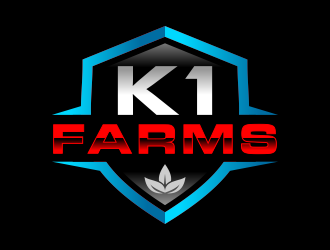 K1 Farms logo design by done