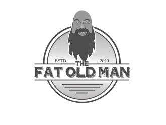 The Fat Old Man logo design by Mardhi