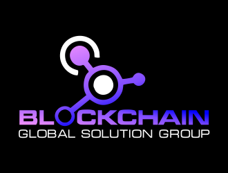 blockchain global solution group logo design by Gwerth