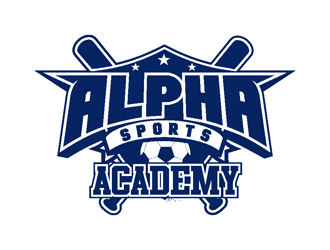 Alpha Sports Academy  logo design by coco