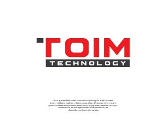 Toim Technology logo design by SenimanMelayu