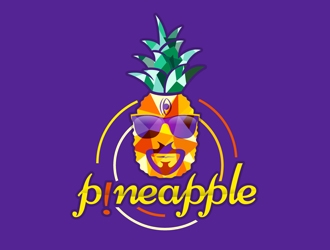 P!neapple logo design by DreamLogoDesign