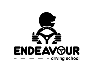 Endeavour Driving School logo design by Herquis