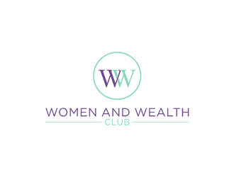 Women and Wealth Club logo design by johana