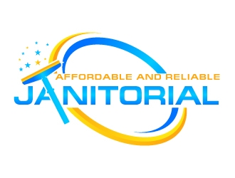Affordable and Reliable Janitorial  logo design by uttam