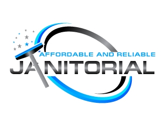 Affordable and Reliable Janitorial  logo design by uttam
