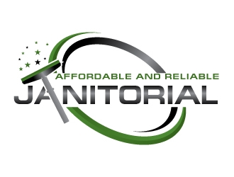 Affordable and Reliable Janitorial  logo design by uttam