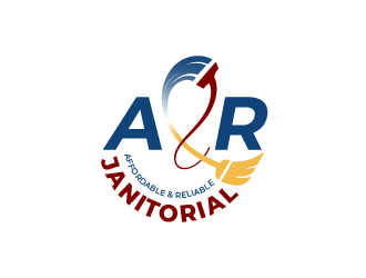 Affordable and Reliable Janitorial  logo design by hwkomp