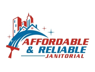 Affordable and Reliable Janitorial  logo design by ruki