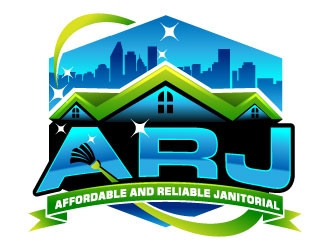 Affordable and Reliable Janitorial  logo design by Suvendu