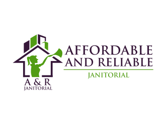 Affordable and Reliable Janitorial  logo design by ingepro