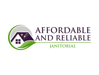Affordable and Reliable Janitorial  logo design by ingepro