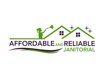 Affordable and Reliable Janitorial  logo design by ingepro
