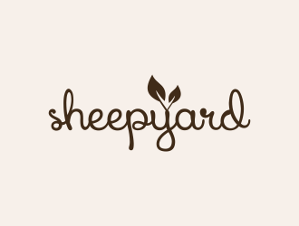 sheepyard logo design by BlessedArt