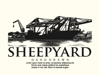 sheepyard logo design by AYATA