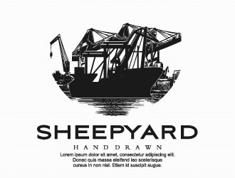 sheepyard logo design by AYATA