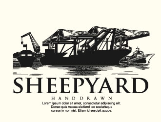 sheepyard logo design by AYATA