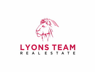 Lyons Team Real Estate logo design by santrie