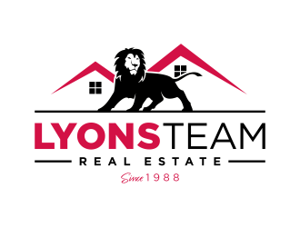Lyons Team Real Estate logo design by ArniArts