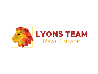 Lyons Team Real Estate logo design by nandoxraf
