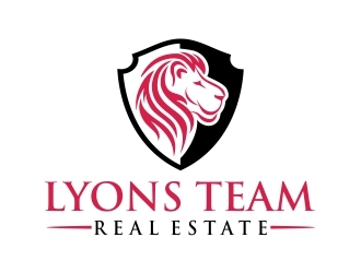 Lyons Team Real Estate logo design by ruki