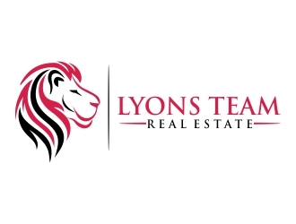 Lyons Team Real Estate logo design by ruki