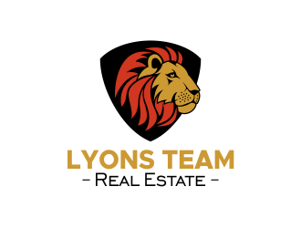 Lyons Team Real Estate logo design by nandoxraf