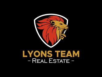 Lyons Team Real Estate logo design by nandoxraf