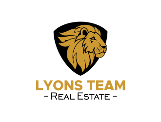 Lyons Team Real Estate logo design by nandoxraf