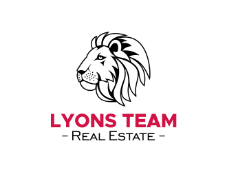 Lyons Team Real Estate logo design by nandoxraf