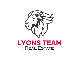 Lyons Team Real Estate logo design by nandoxraf