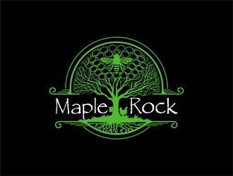 Maple Rock  logo design by indrabee
