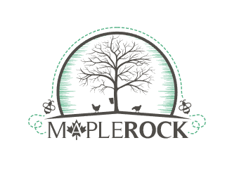 Maple Rock  logo design by breaded_ham