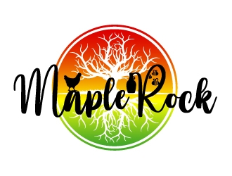 Maple Rock  logo design by ElonStark