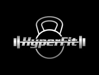HyperFit logo design by berkahnenen