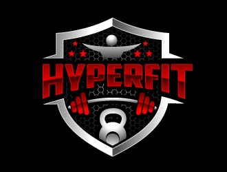 HyperFit logo design by Suvendu