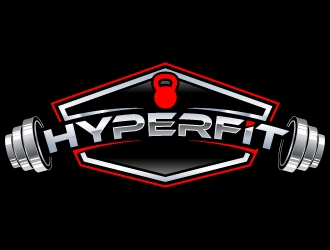 HyperFit logo design by uttam